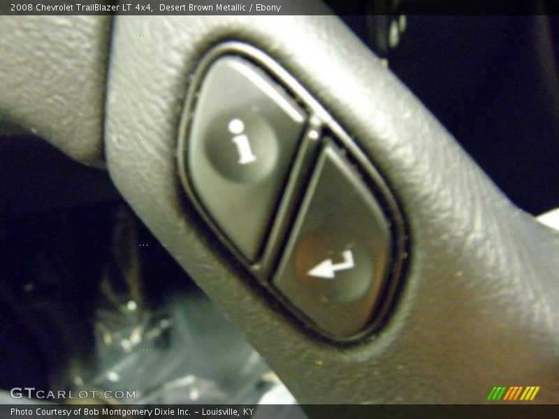 Desert Brown Metallic / Ebony 2008 Chevrolet TrailBlazer LT 4x4