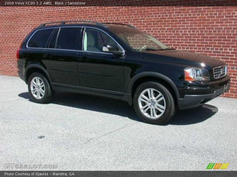 Black / Sandstone 2009 Volvo XC90 3.2 AWD