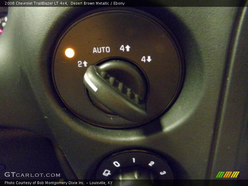 Desert Brown Metallic / Ebony 2008 Chevrolet TrailBlazer LT 4x4