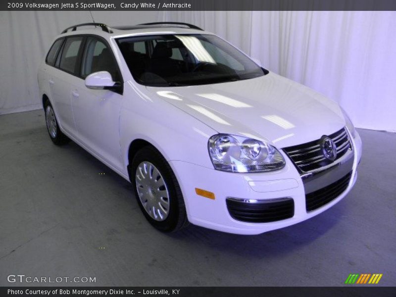 Candy White / Anthracite 2009 Volkswagen Jetta S SportWagen