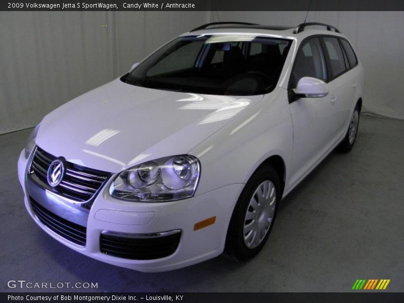 Candy White / Anthracite 2009 Volkswagen Jetta S SportWagen