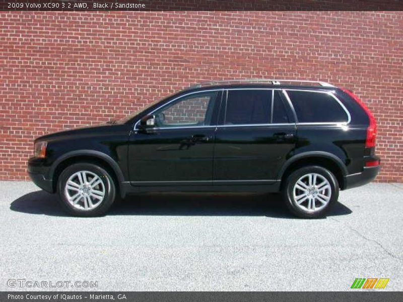 Black / Sandstone 2009 Volvo XC90 3.2 AWD