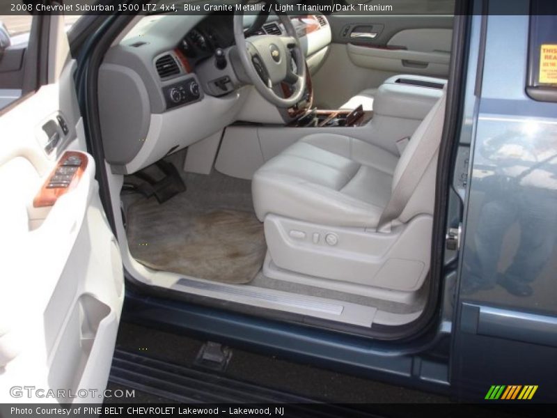 Blue Granite Metallic / Light Titanium/Dark Titanium 2008 Chevrolet Suburban 1500 LTZ 4x4
