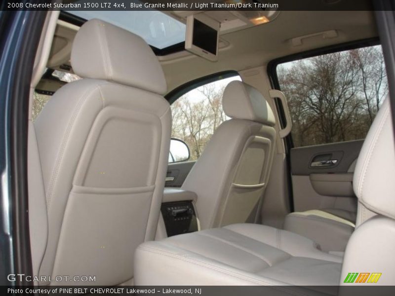 Blue Granite Metallic / Light Titanium/Dark Titanium 2008 Chevrolet Suburban 1500 LTZ 4x4