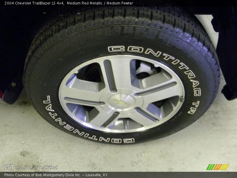 Medium Red Metallic / Medium Pewter 2004 Chevrolet TrailBlazer LS 4x4