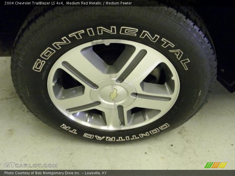 Medium Red Metallic / Medium Pewter 2004 Chevrolet TrailBlazer LS 4x4