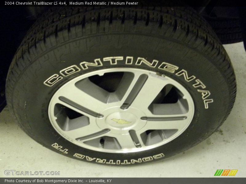 Medium Red Metallic / Medium Pewter 2004 Chevrolet TrailBlazer LS 4x4