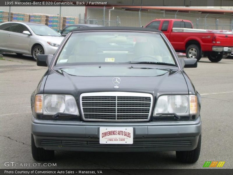 Black / Parchment 1995 Mercedes-Benz E 320 Convertible