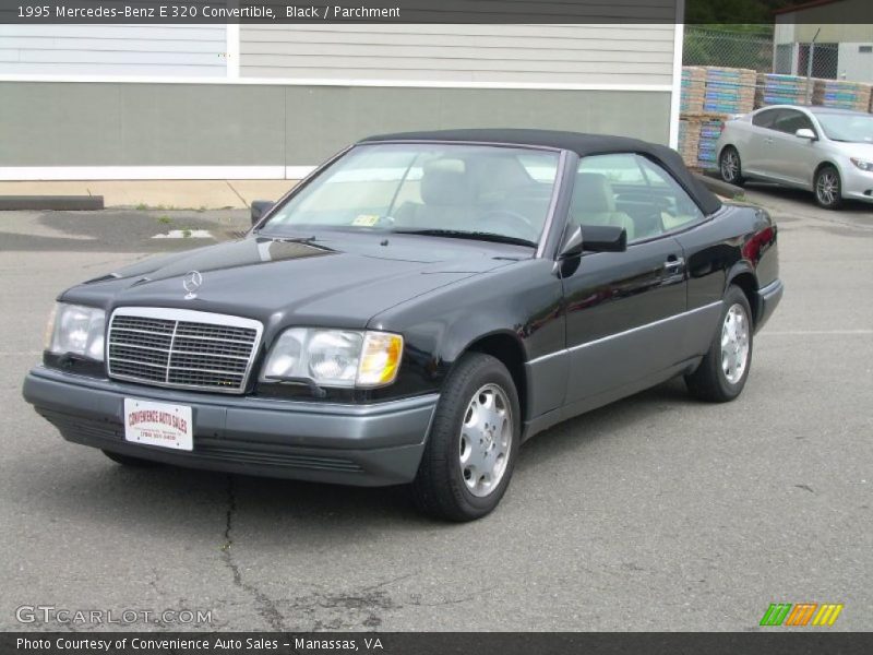 Black / Parchment 1995 Mercedes-Benz E 320 Convertible