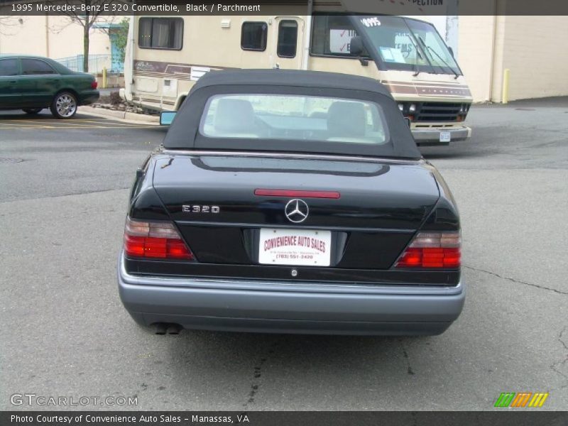 Black / Parchment 1995 Mercedes-Benz E 320 Convertible