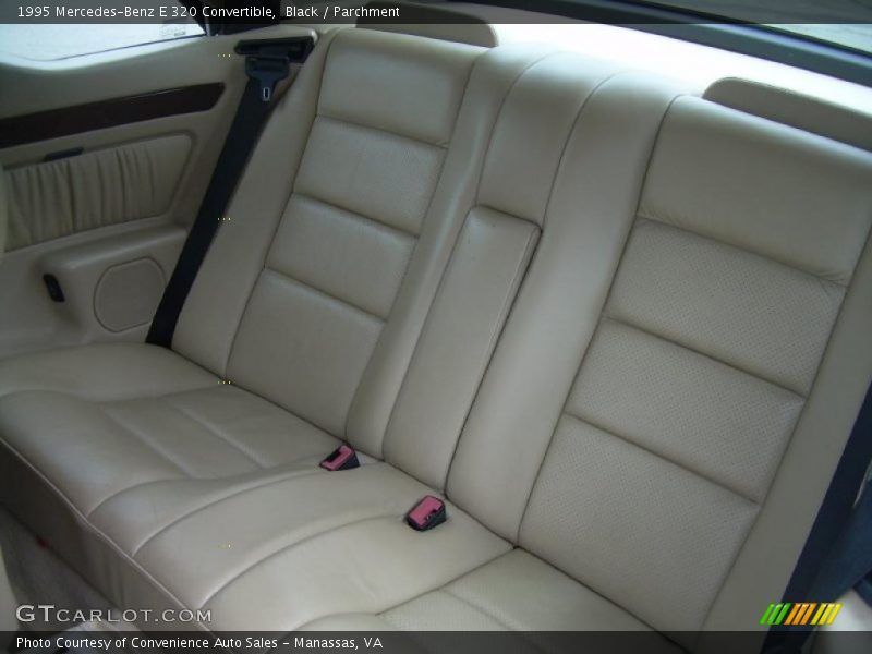Black / Parchment 1995 Mercedes-Benz E 320 Convertible