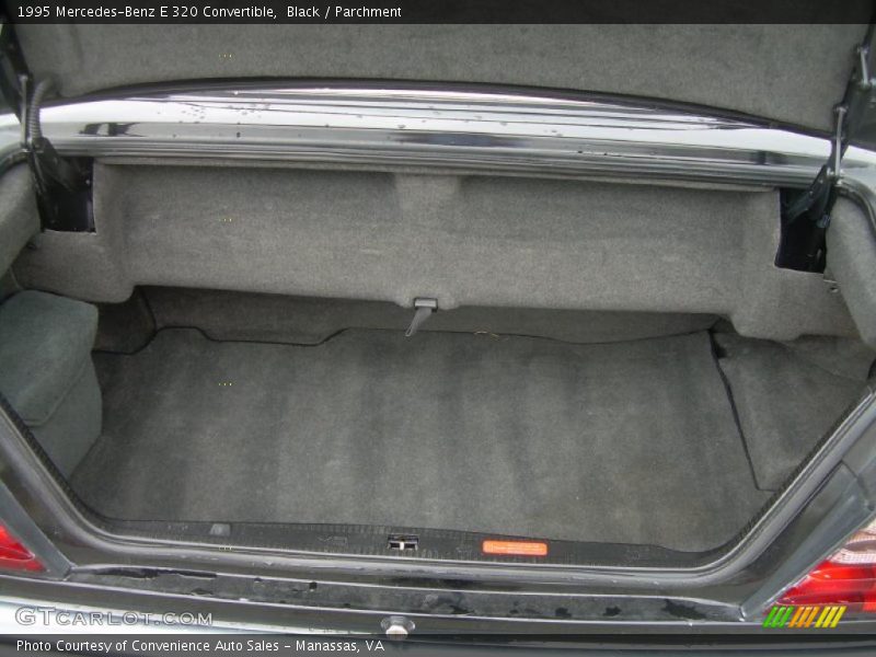 Black / Parchment 1995 Mercedes-Benz E 320 Convertible