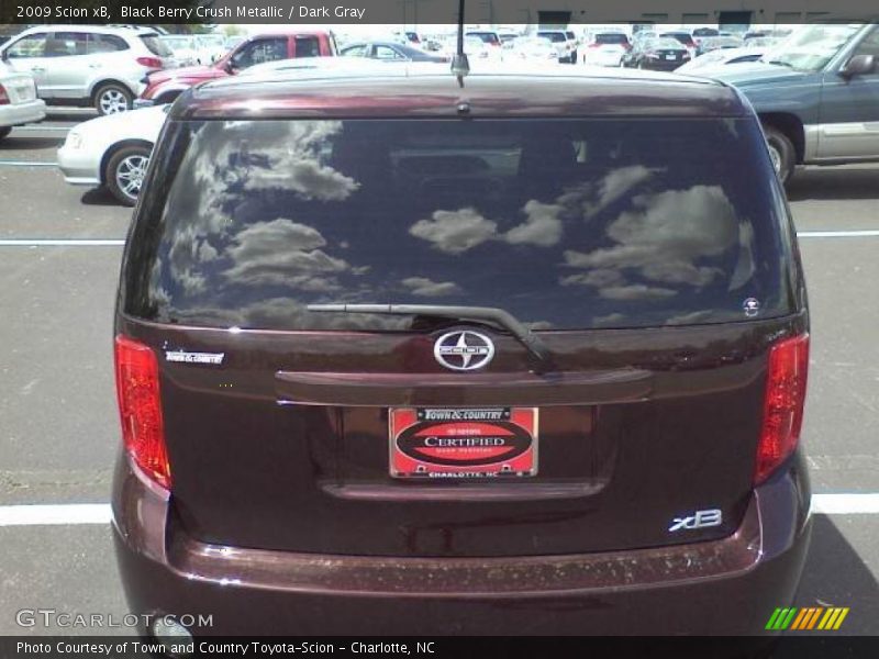 Black Berry Crush Metallic / Dark Gray 2009 Scion xB
