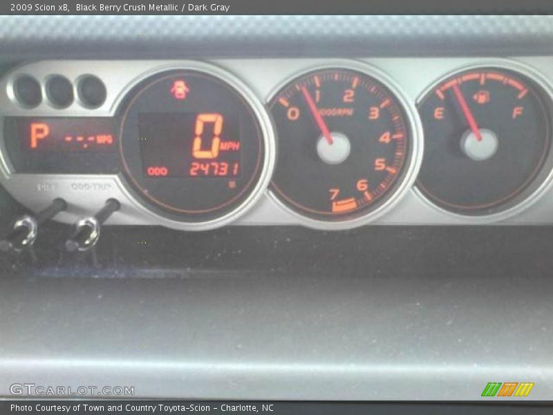 Black Berry Crush Metallic / Dark Gray 2009 Scion xB