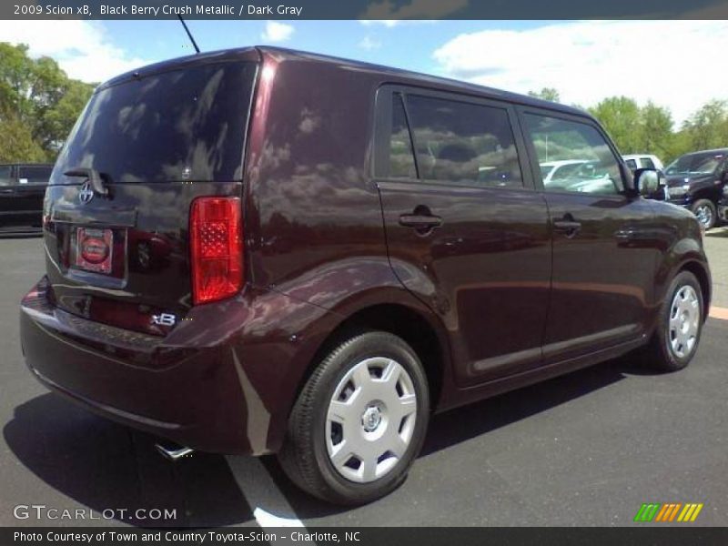 Black Berry Crush Metallic / Dark Gray 2009 Scion xB