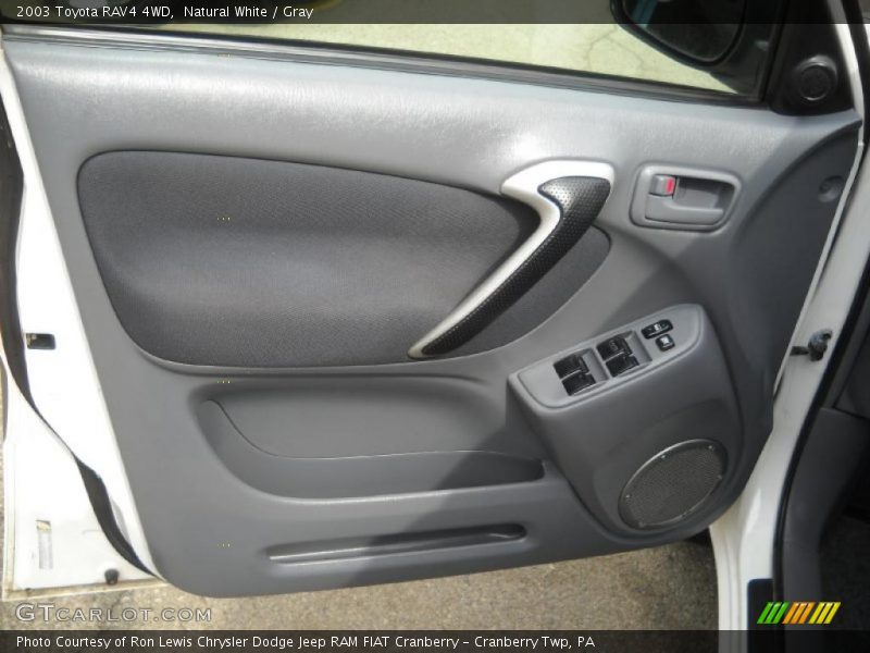 Natural White / Gray 2003 Toyota RAV4 4WD