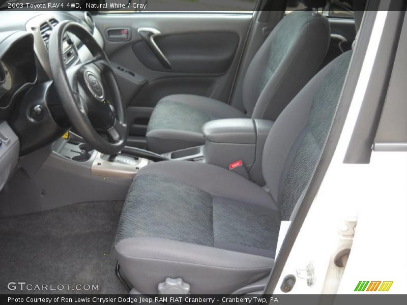 Natural White / Gray 2003 Toyota RAV4 4WD