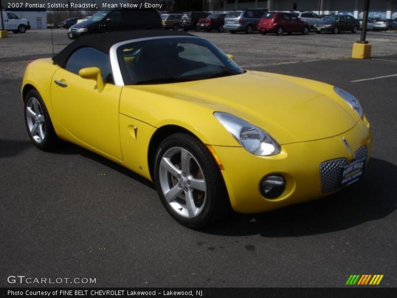  2007 Solstice Roadster Mean Yellow
