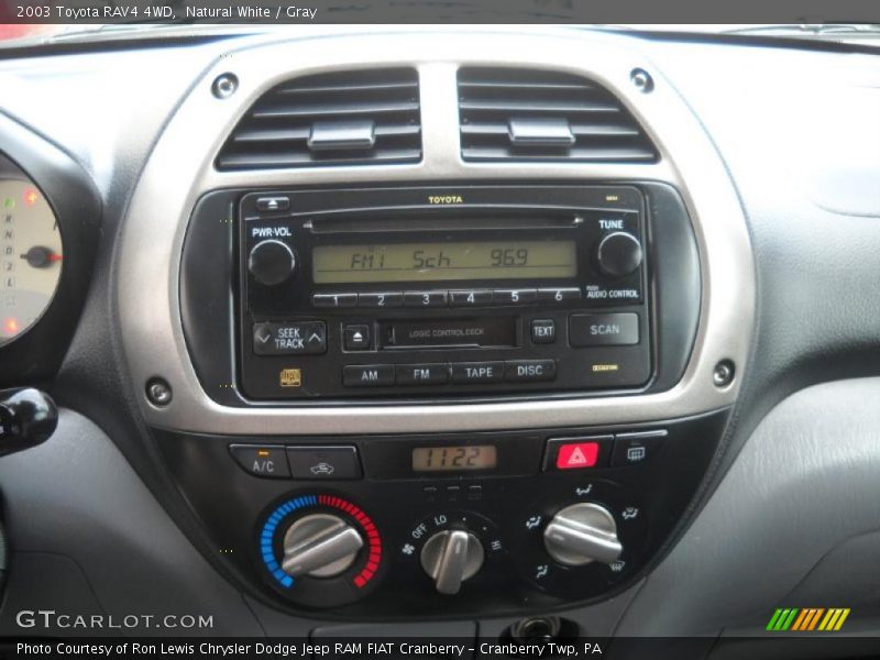 Natural White / Gray 2003 Toyota RAV4 4WD