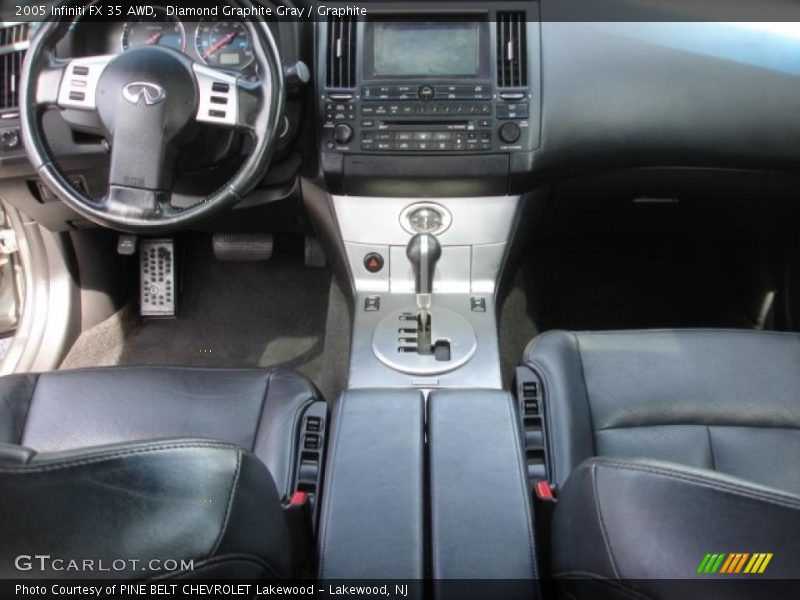 Diamond Graphite Gray / Graphite 2005 Infiniti FX 35 AWD