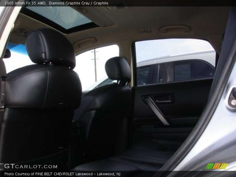 Diamond Graphite Gray / Graphite 2005 Infiniti FX 35 AWD