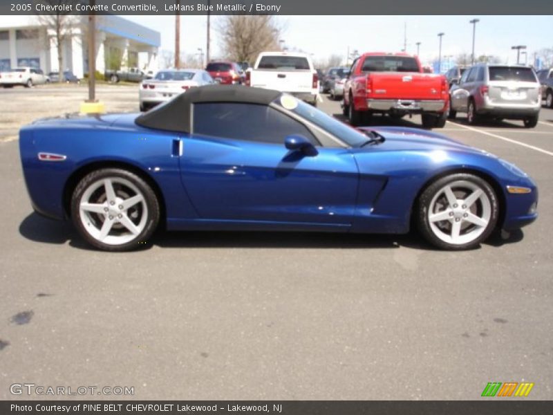  2005 Corvette Convertible LeMans Blue Metallic