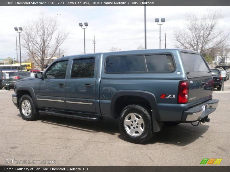 Blue Granite Metallic / Dark Charcoal 2006 Chevrolet Silverado 1500 Z71 Crew Cab 4x4