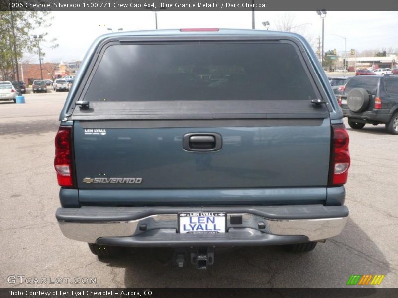 Blue Granite Metallic / Dark Charcoal 2006 Chevrolet Silverado 1500 Z71 Crew Cab 4x4