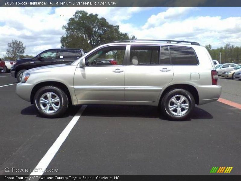 Millenium Silver Metallic / Ash Gray 2006 Toyota Highlander I4