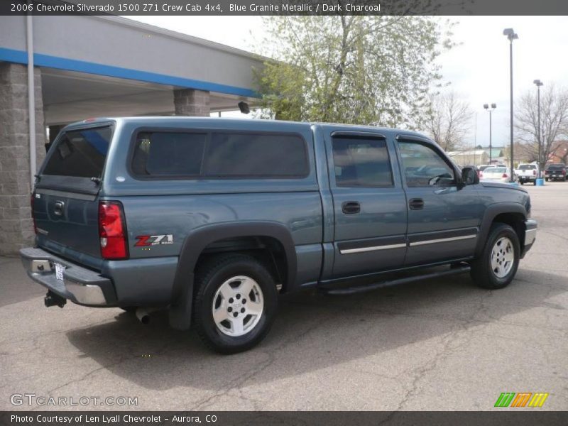 Blue Granite Metallic / Dark Charcoal 2006 Chevrolet Silverado 1500 Z71 Crew Cab 4x4