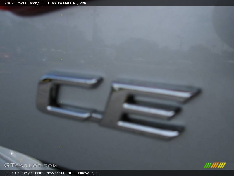 Titanium Metallic / Ash 2007 Toyota Camry CE