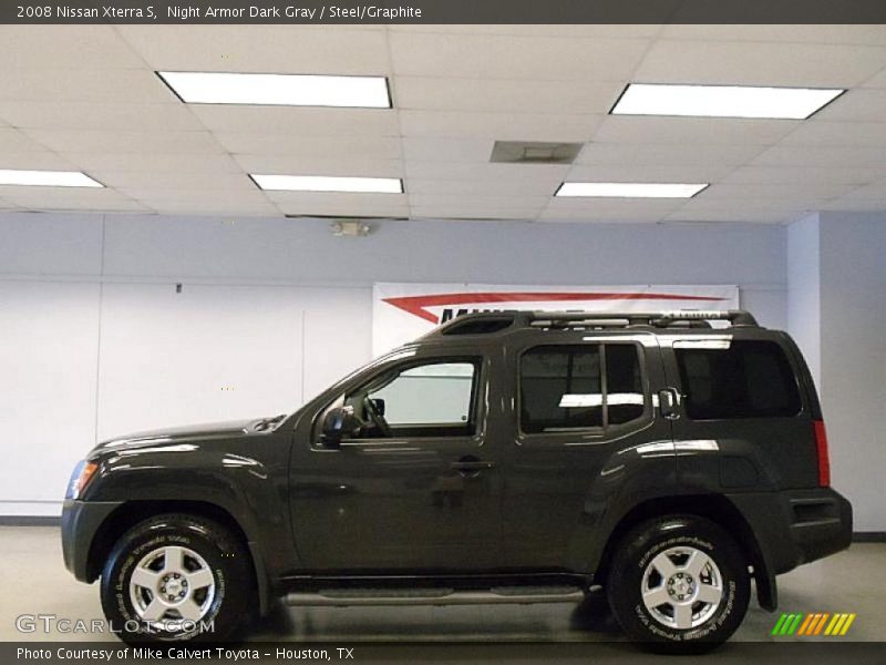 Night Armor Dark Gray / Steel/Graphite 2008 Nissan Xterra S