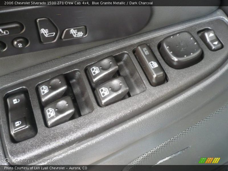 Blue Granite Metallic / Dark Charcoal 2006 Chevrolet Silverado 1500 Z71 Crew Cab 4x4