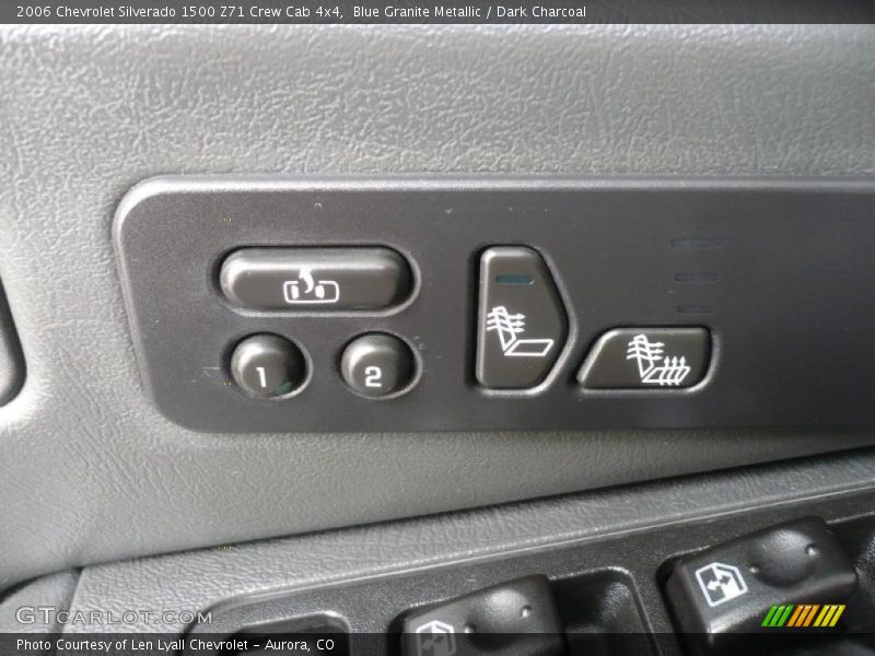 Blue Granite Metallic / Dark Charcoal 2006 Chevrolet Silverado 1500 Z71 Crew Cab 4x4