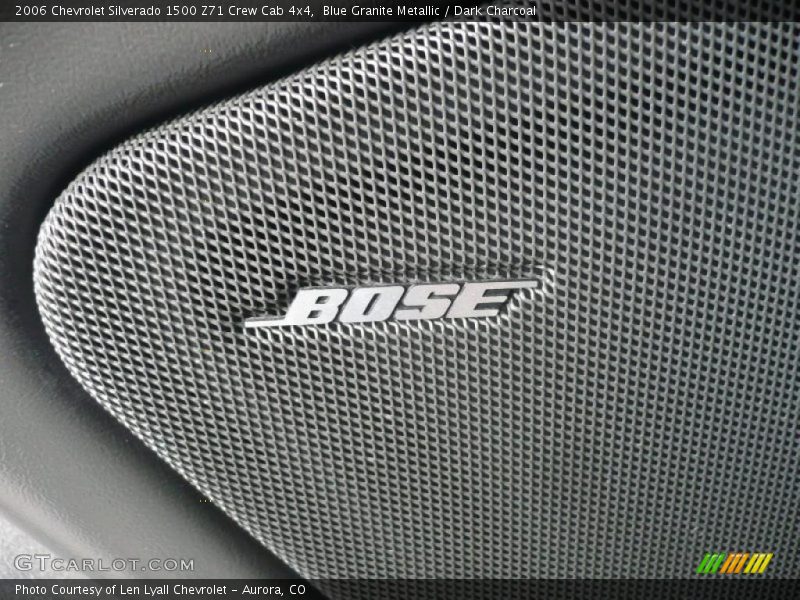Blue Granite Metallic / Dark Charcoal 2006 Chevrolet Silverado 1500 Z71 Crew Cab 4x4