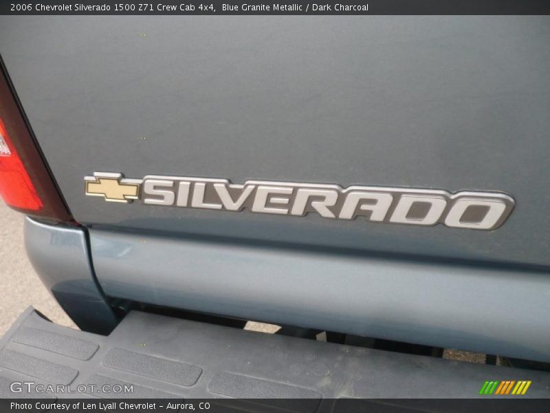 Blue Granite Metallic / Dark Charcoal 2006 Chevrolet Silverado 1500 Z71 Crew Cab 4x4