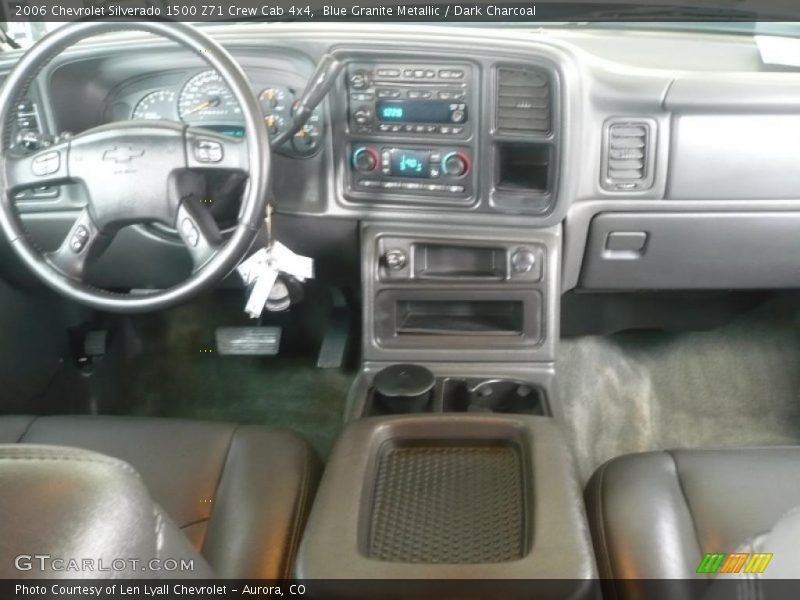 Blue Granite Metallic / Dark Charcoal 2006 Chevrolet Silverado 1500 Z71 Crew Cab 4x4