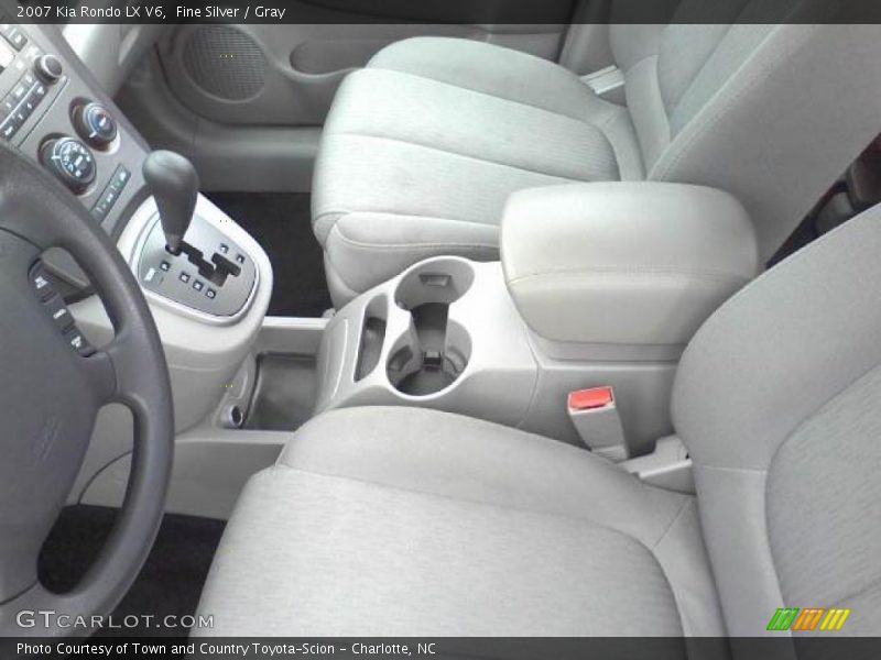 Fine Silver / Gray 2007 Kia Rondo LX V6