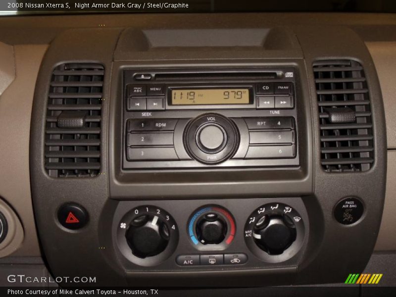 Night Armor Dark Gray / Steel/Graphite 2008 Nissan Xterra S