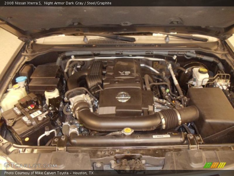 Night Armor Dark Gray / Steel/Graphite 2008 Nissan Xterra S