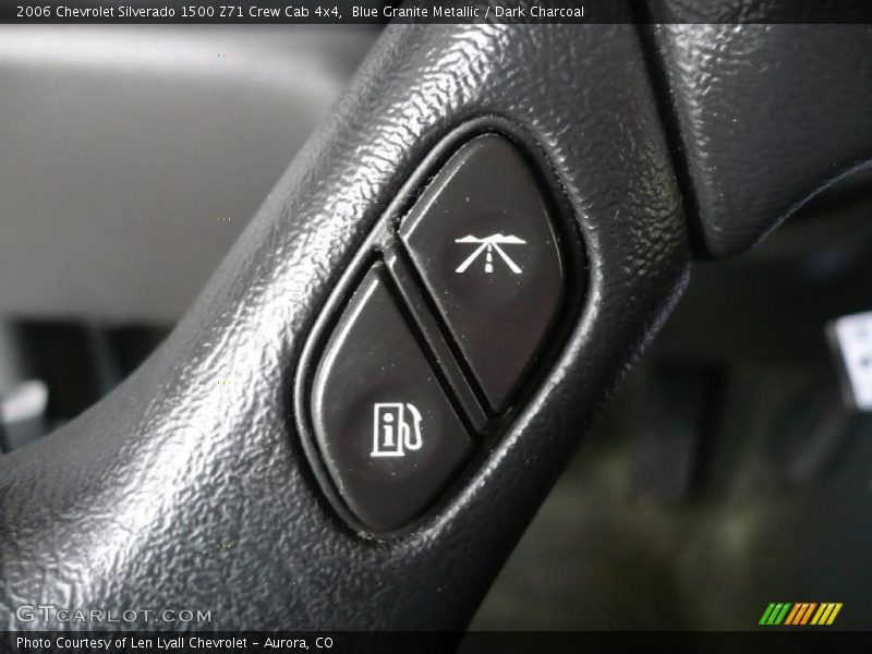 Blue Granite Metallic / Dark Charcoal 2006 Chevrolet Silverado 1500 Z71 Crew Cab 4x4