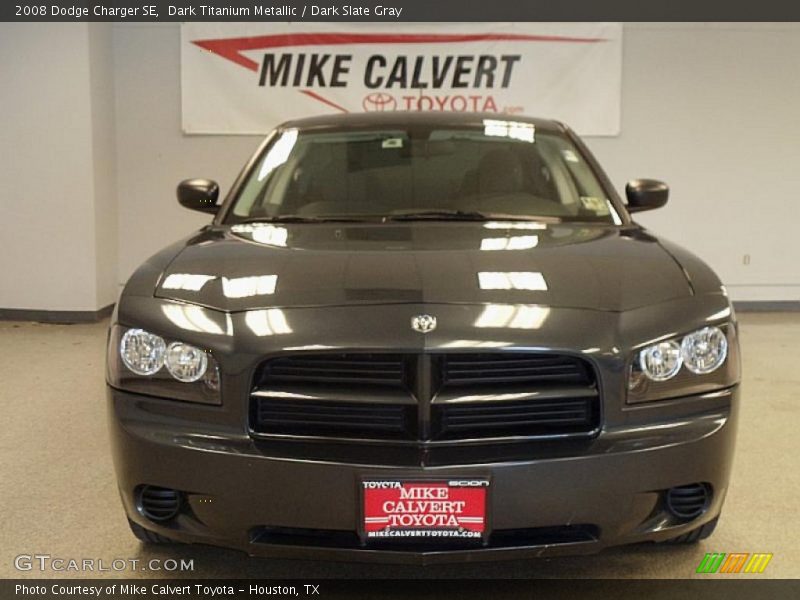 Dark Titanium Metallic / Dark Slate Gray 2008 Dodge Charger SE