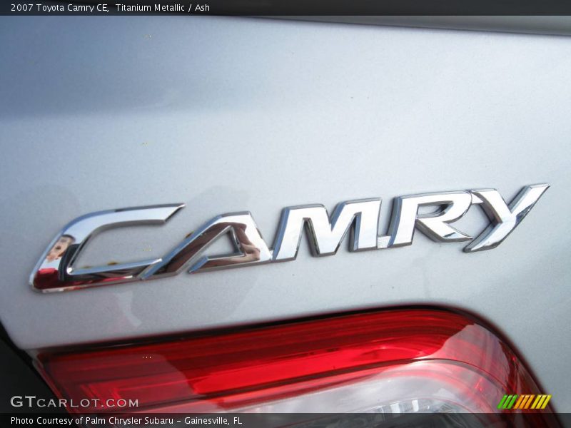 Titanium Metallic / Ash 2007 Toyota Camry CE