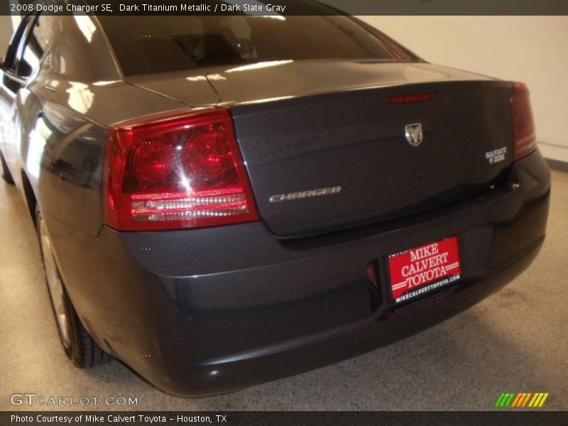 Dark Titanium Metallic / Dark Slate Gray 2008 Dodge Charger SE