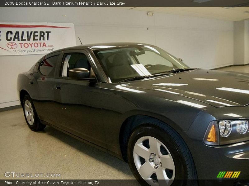 Dark Titanium Metallic / Dark Slate Gray 2008 Dodge Charger SE
