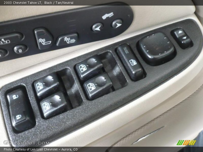 Black / Tan/Neutral 2003 Chevrolet Tahoe LT