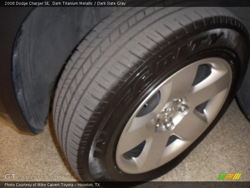 Dark Titanium Metallic / Dark Slate Gray 2008 Dodge Charger SE