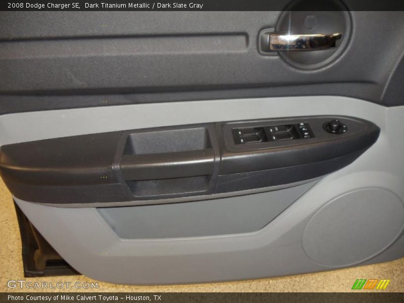 Dark Titanium Metallic / Dark Slate Gray 2008 Dodge Charger SE