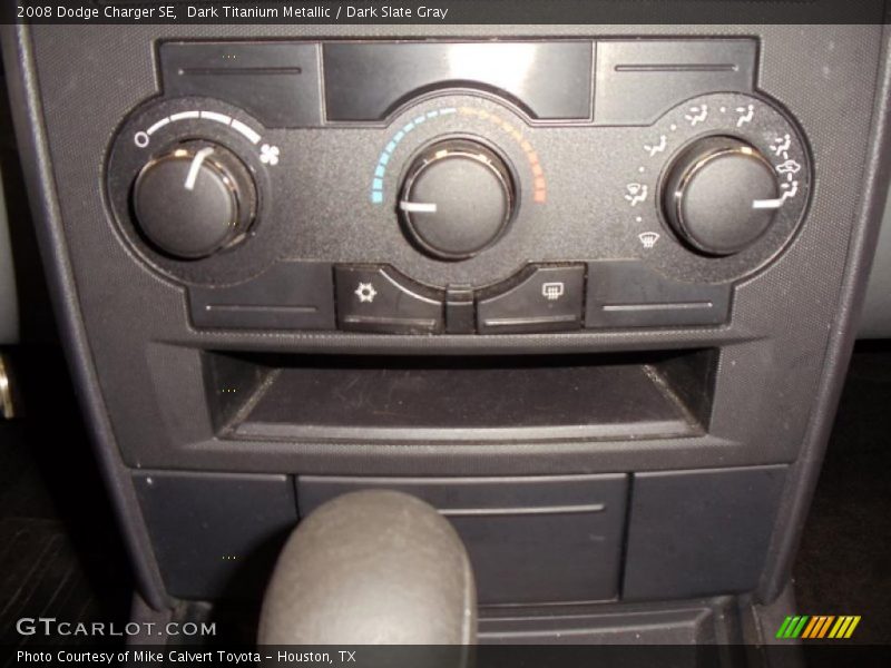 Dark Titanium Metallic / Dark Slate Gray 2008 Dodge Charger SE