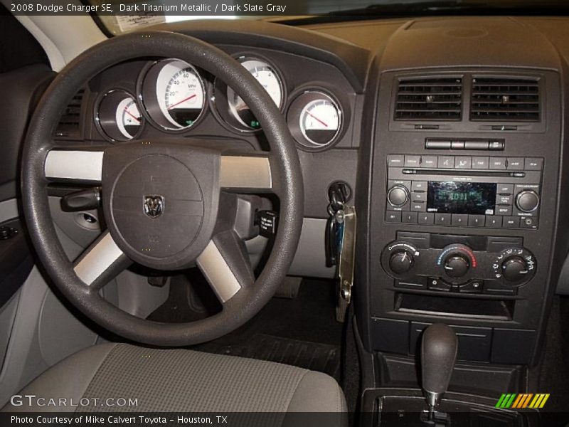 Dark Titanium Metallic / Dark Slate Gray 2008 Dodge Charger SE